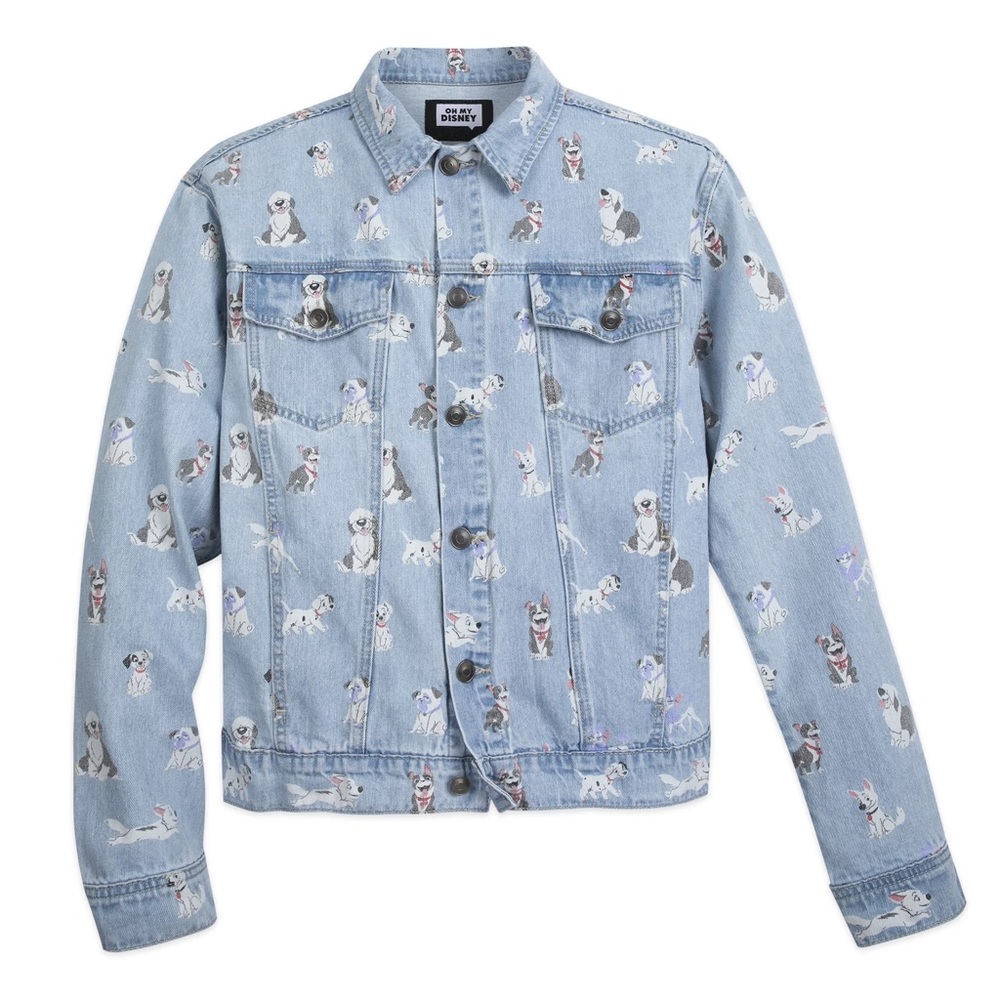 Disney Dogs Denim Jean Jacket
